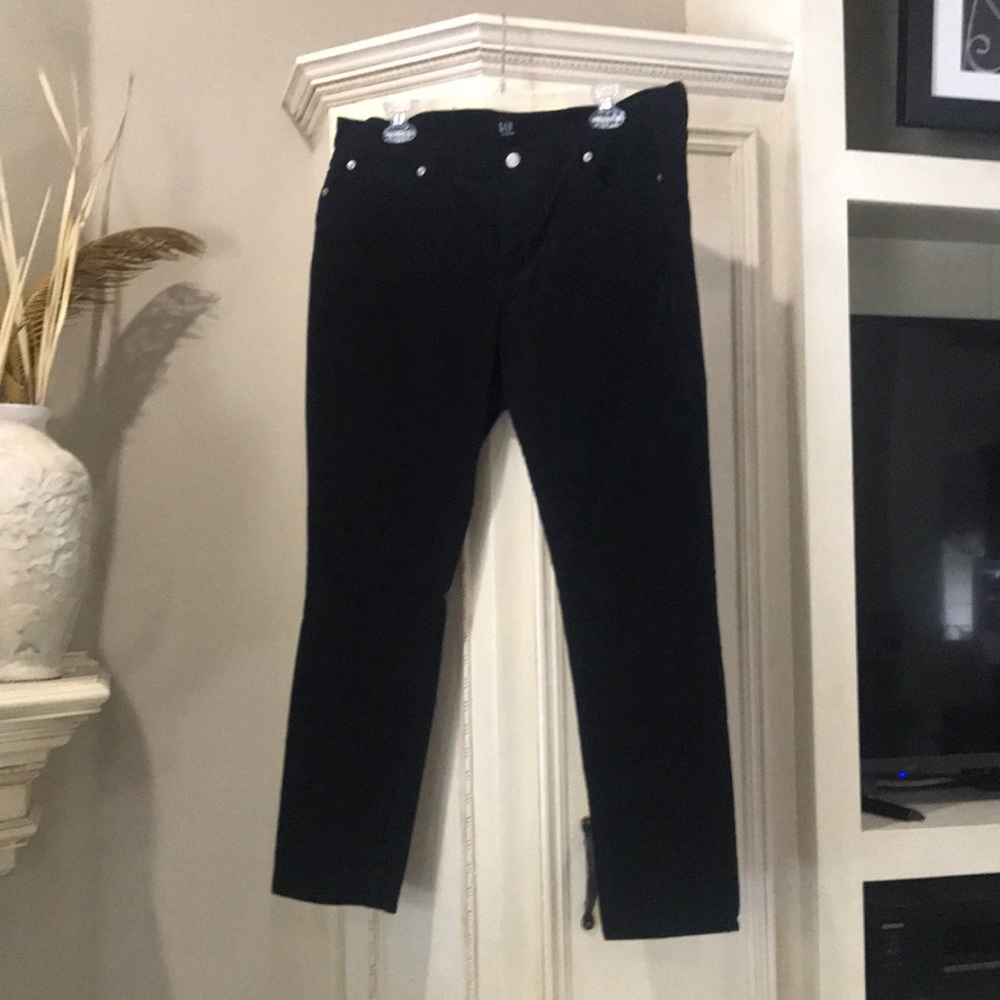 GAP Black corduroy pants